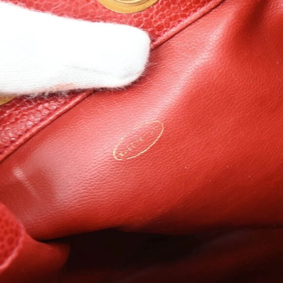 Chanel Red Calfskin Bucket Shoulder Bag XX92007 - Picture 9 of 11